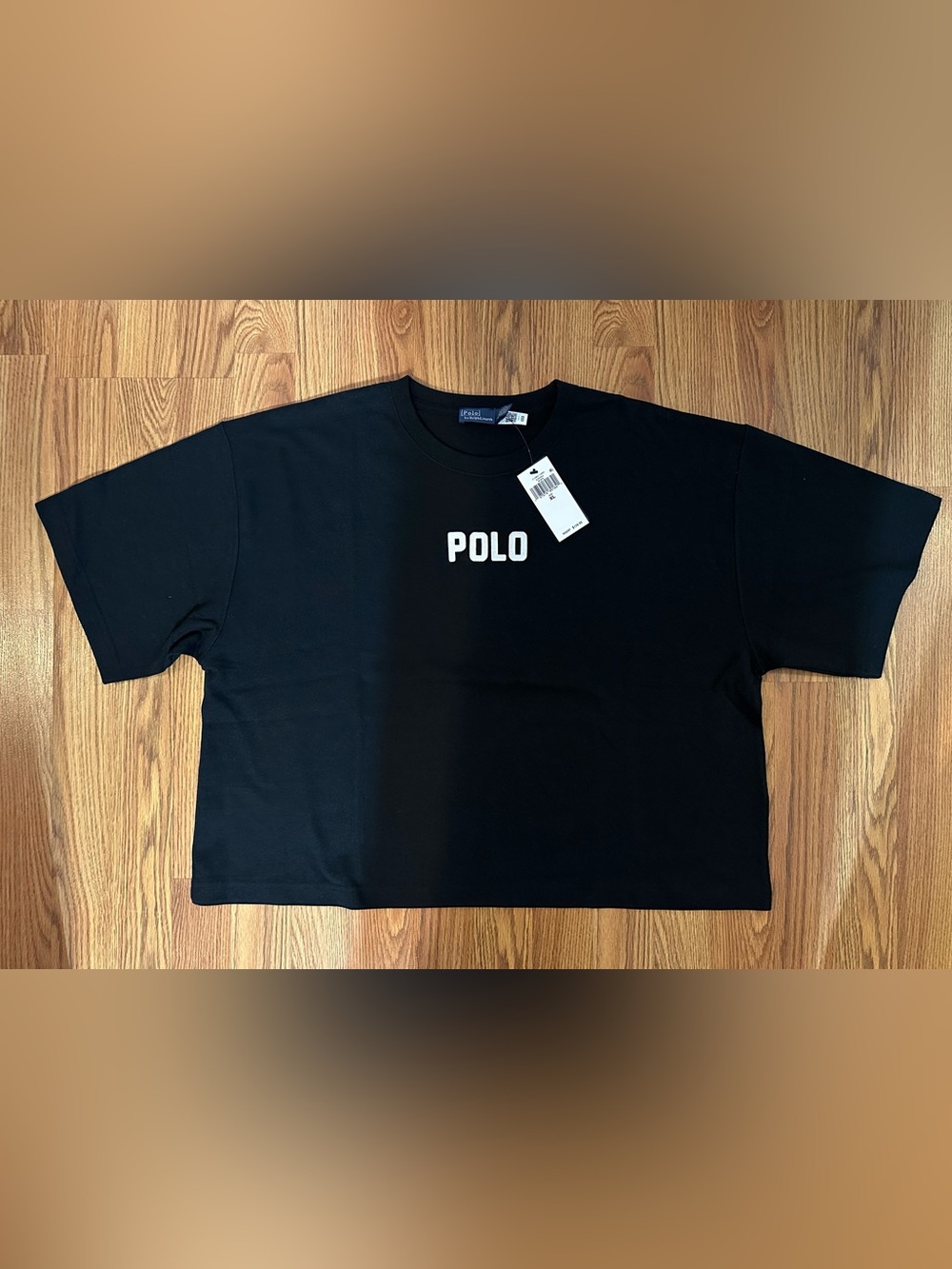 Polo Ralph Lauren Women’s Logo Cotton Jersey Crewneck Tee, Size XL